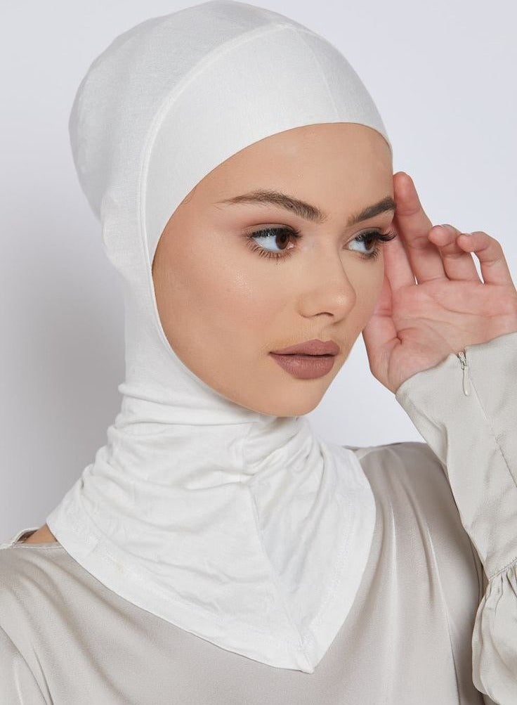 مودل حجاب غطاء مسلم امتداد غطاء الرأس وشاح مجموعة كاملة - Image 1